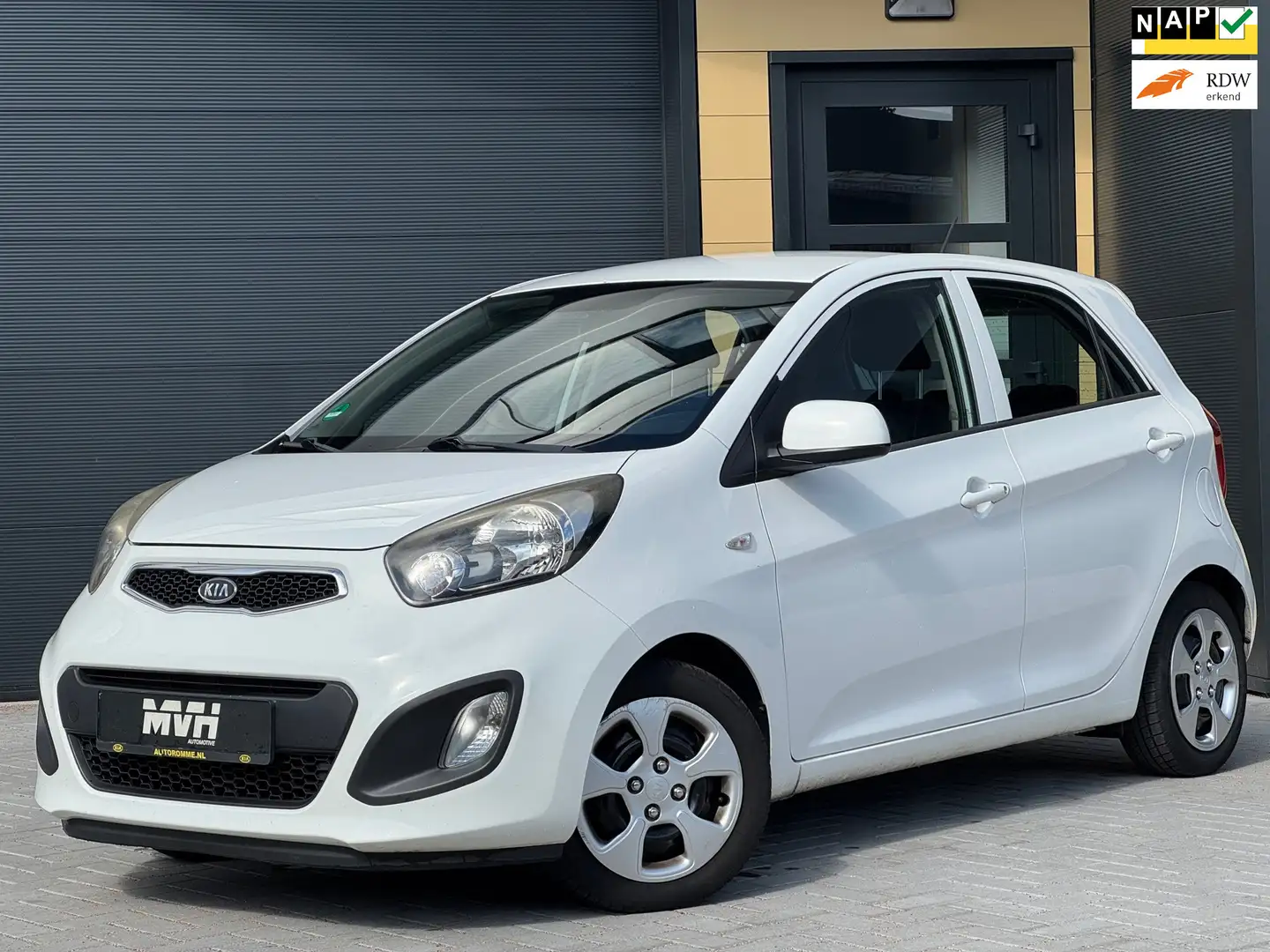 Kia Picanto 1.0 CVVT Comfort Pack - Airco - 5DRS - OrigNL - NA Blanc - 1