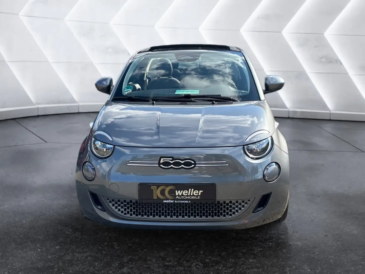 Fiat 500e Icon 42Kwh Rückfahrkamera Klimaautomatik Navi Appl Grau - 2