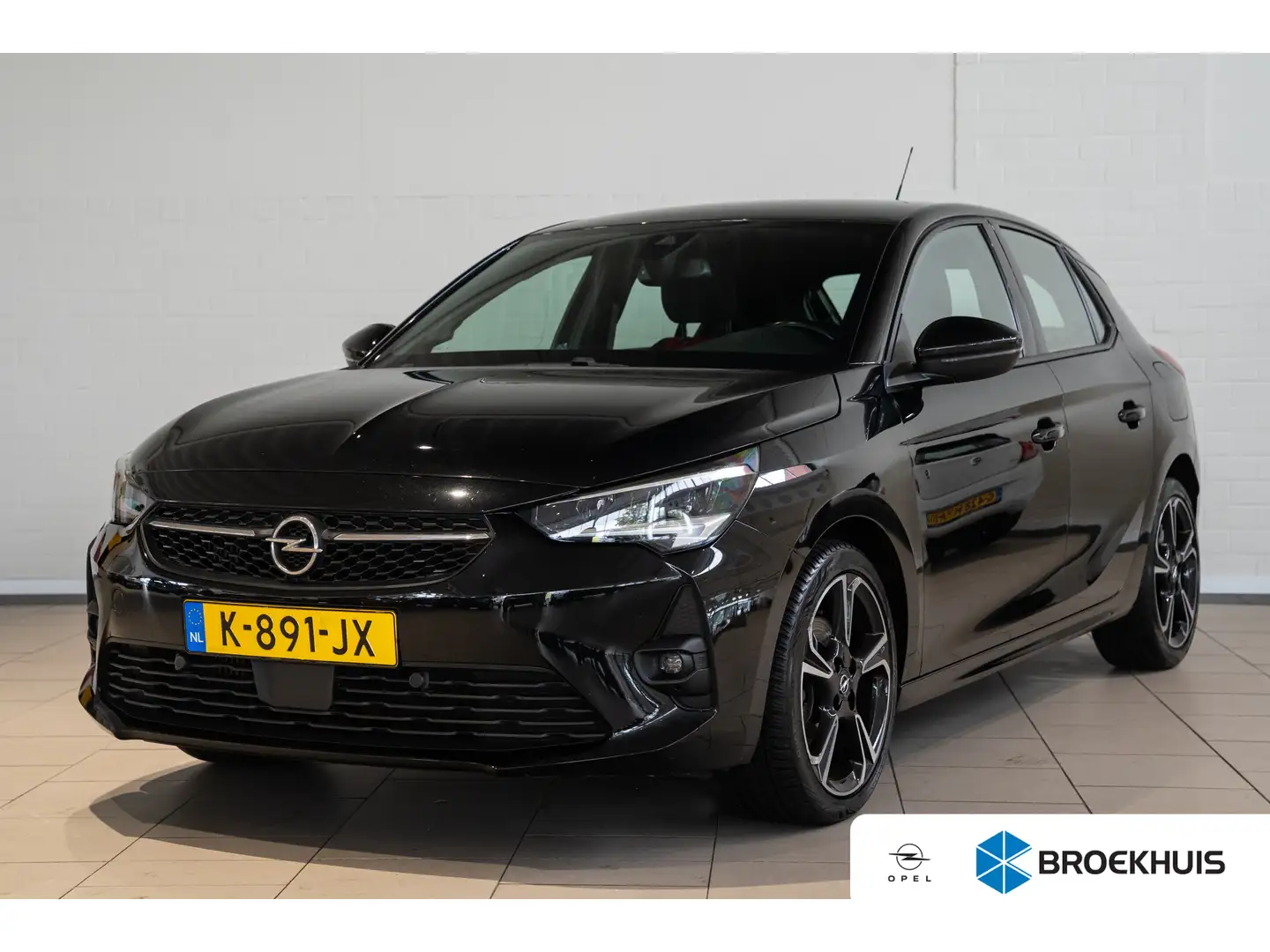 Opel Corsa 1.2 Turbo 100PK GS Line | Trekhaak | Navigatie | C Noir - 1