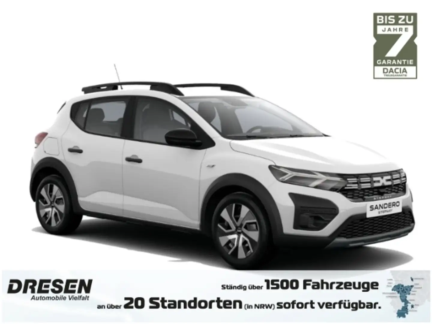 Dacia Sandero Stepway Eco-G 100 Essential !!Bestellauto!! *LPG*L Weiß - 1
