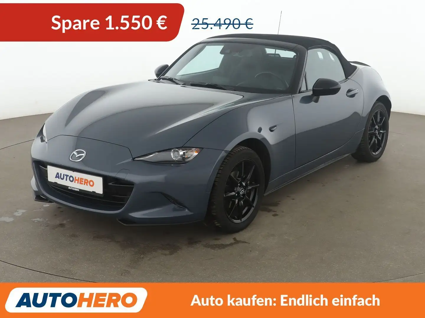 Mazda MX-5 1.5 Skyactiv G Ad'vantage *NAVI*LED*TEMPO*PDC*SHZ* Grau - 1