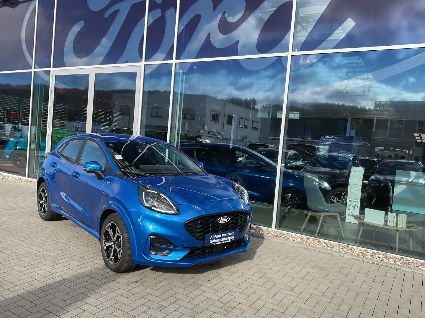 Ford Puma ST-Line 125 PS WINTERPAK. GANZJAHRESREIFEN Blu/Azzurro - 1