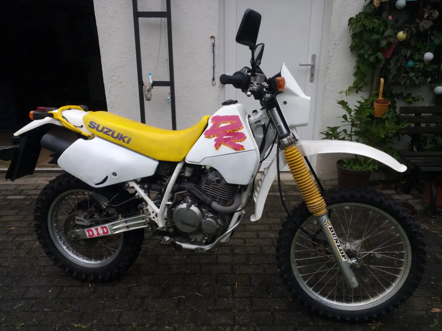 Suzuki DR 350 DR 350 S Kickstarter Blanco - 1