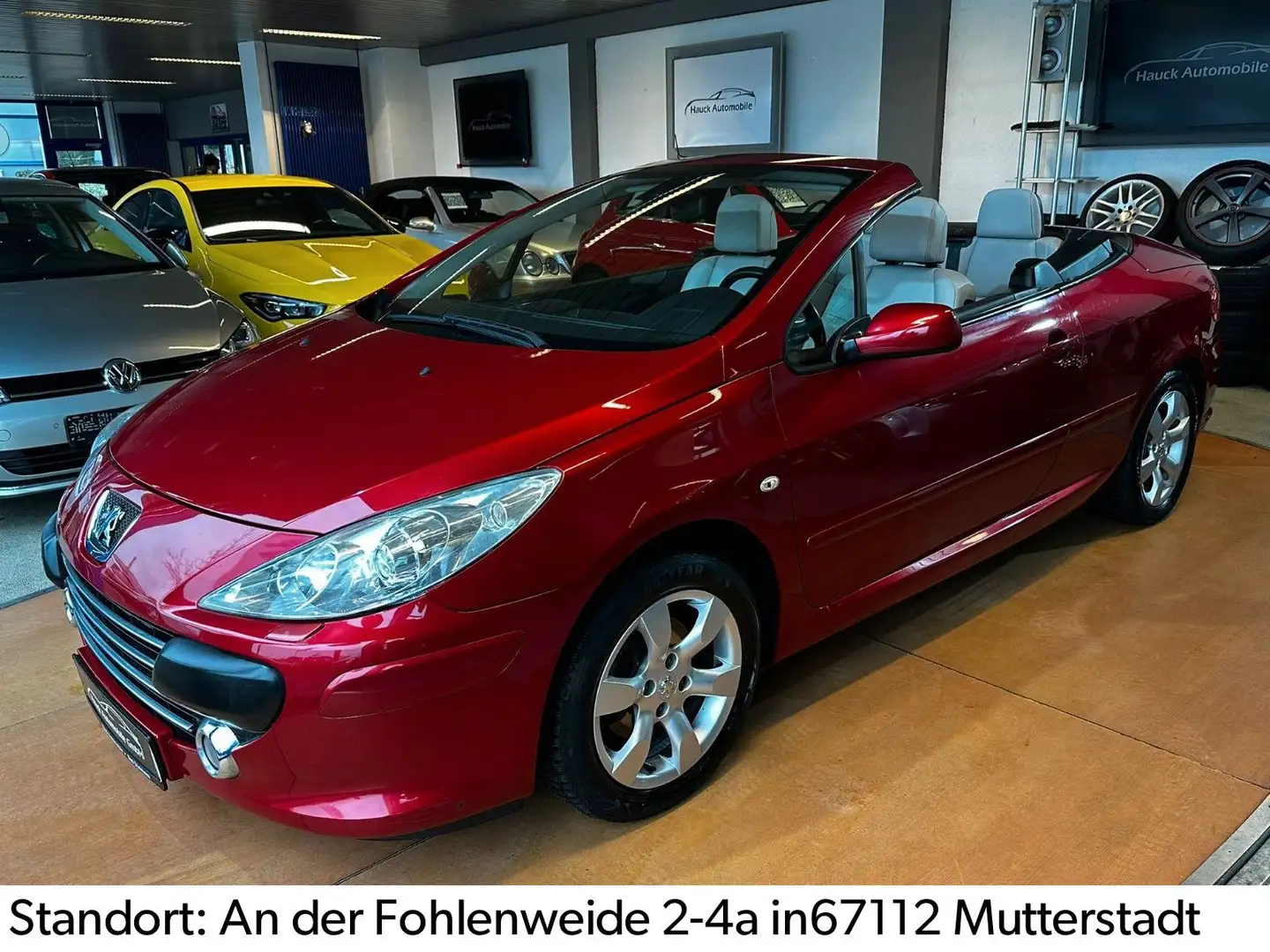 Peugeot 307 CC Cabrio-Coupe /SHZ/KLIMA/PDC/ Export Schwarz - 1
