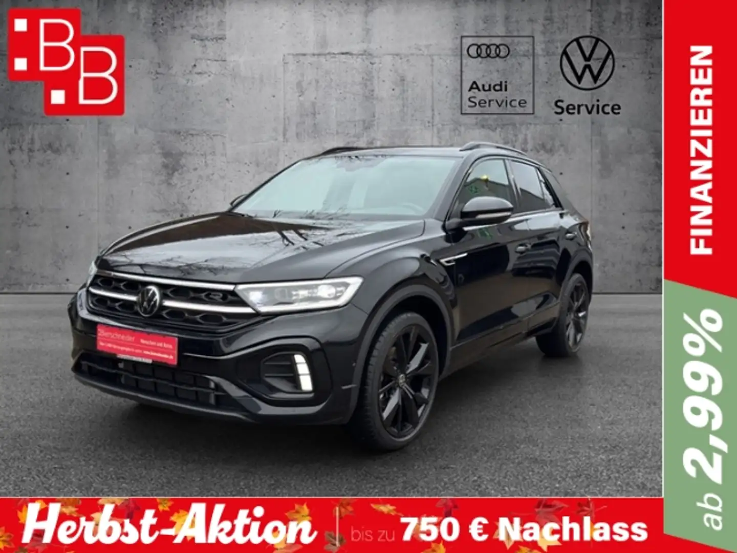 Volkswagen T-Roc 2.0 TDI DSG 4Mo. R-Line IQ-LIGHT DIGITAL PRO 19 SC Negro - 1