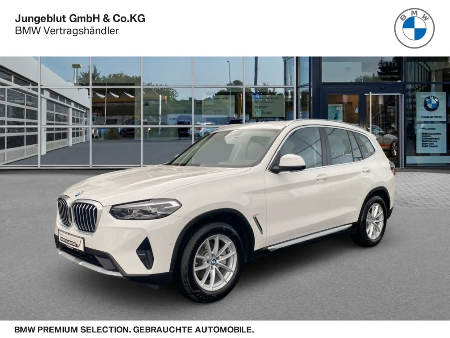 BMW X3 20d Park-Assist/LiveCockpit+/Sportsitze/HiFi/Fernl Weiß - 1