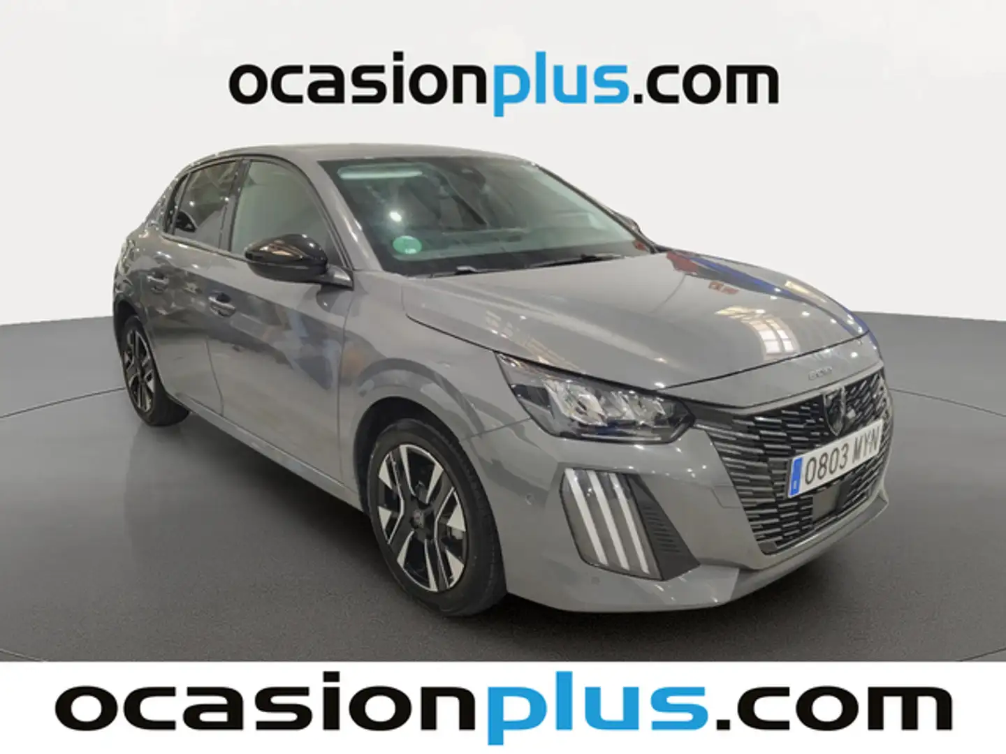 Peugeot 208 1.2 Puretech S&S Allure 100 Gris - 2