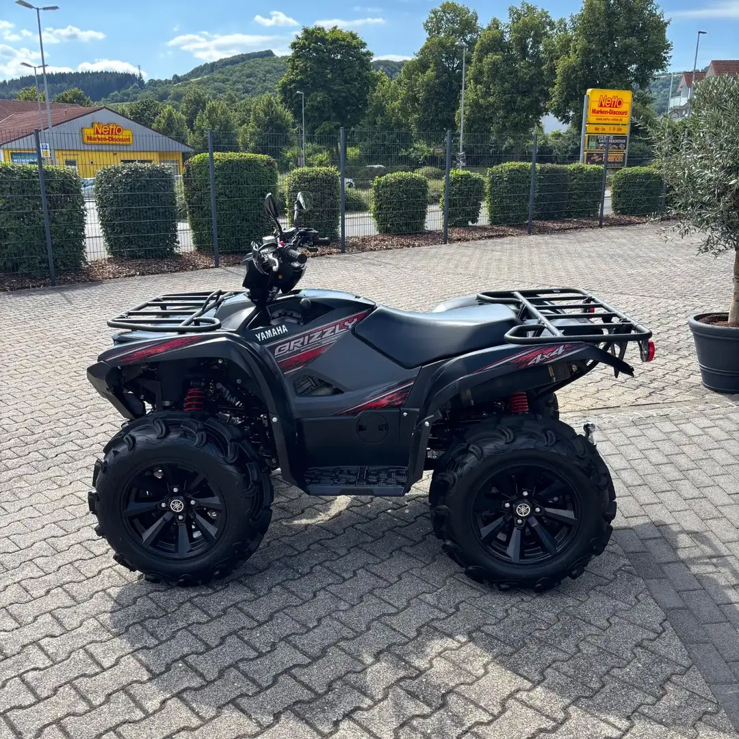 Yamaha Grizzly 700 EPS Special Edition / LOF / Neuwertig Noir - 2