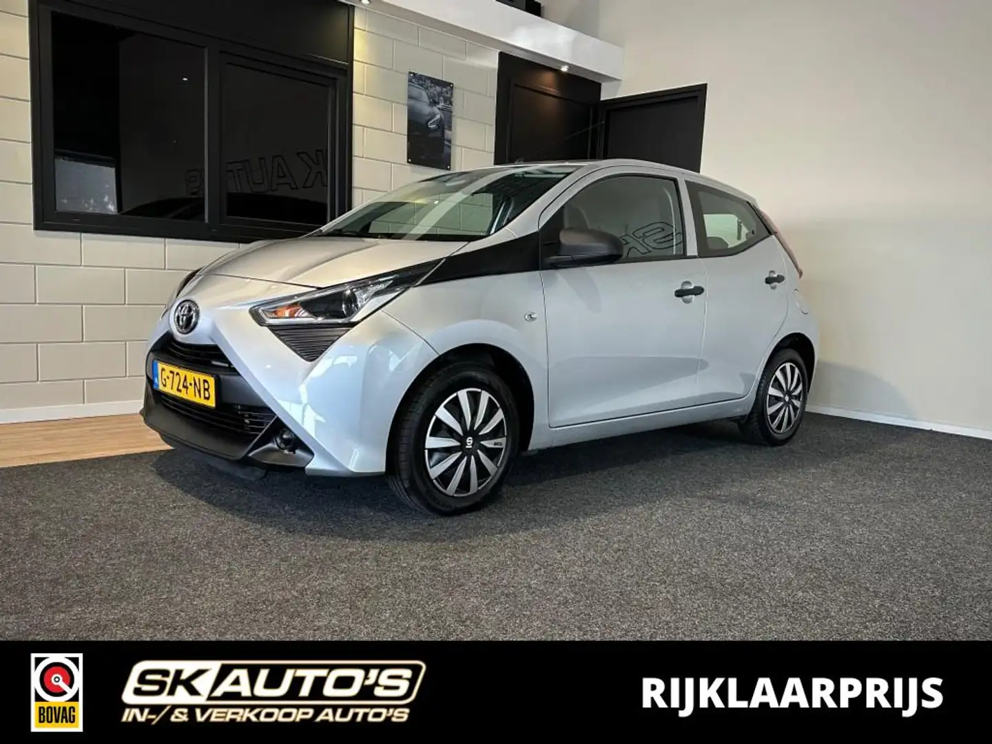 Toyota Aygo 1.0 VVT-I X-FUN l AIRCO l ELEK RAMEN l LED l BLUET Grau - 1
