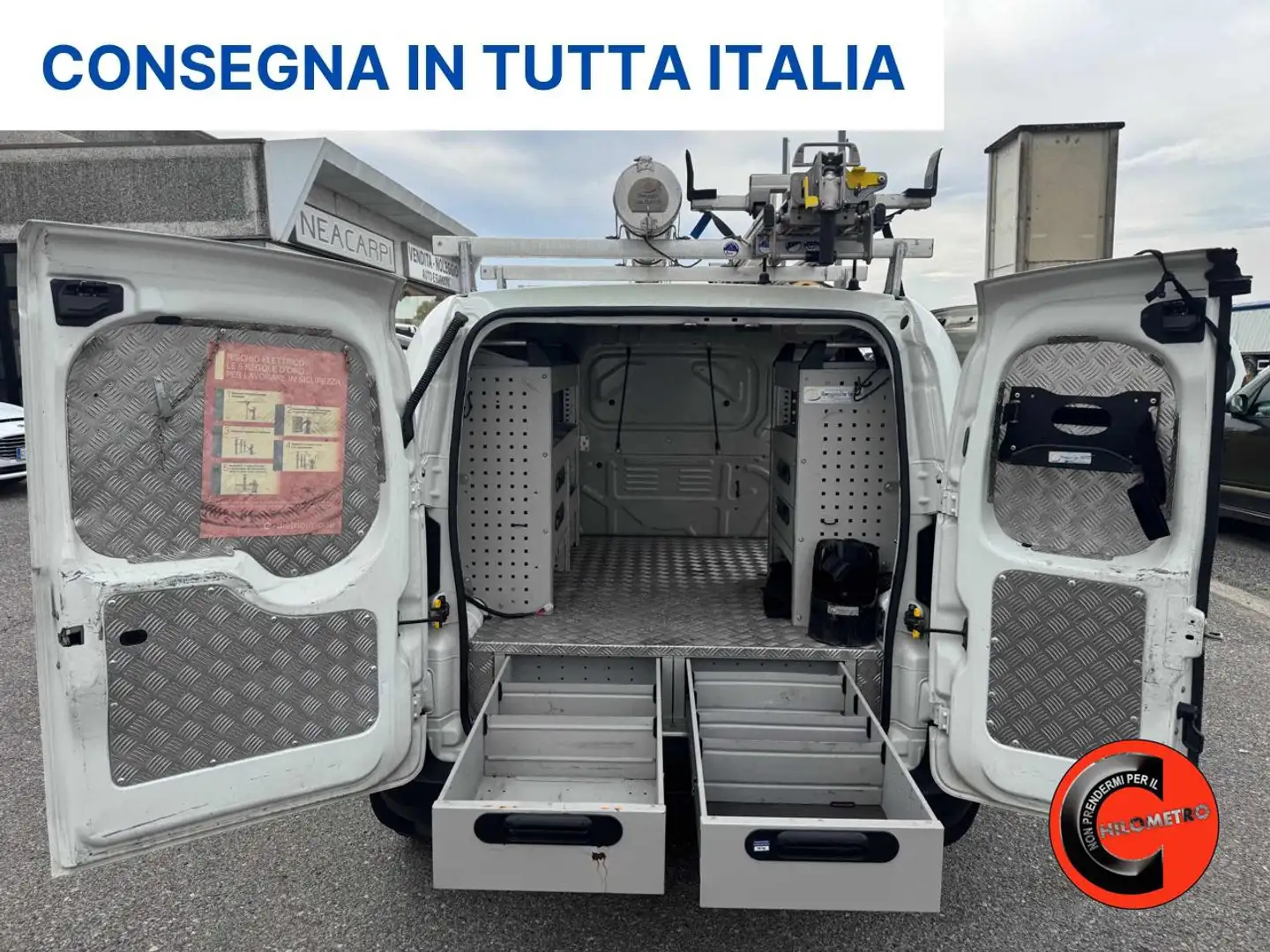 Fiat Fiorino 1.3 MJT 95 ADVENTURE- OFFICINA MOBILE EX ENEL Wit - 2