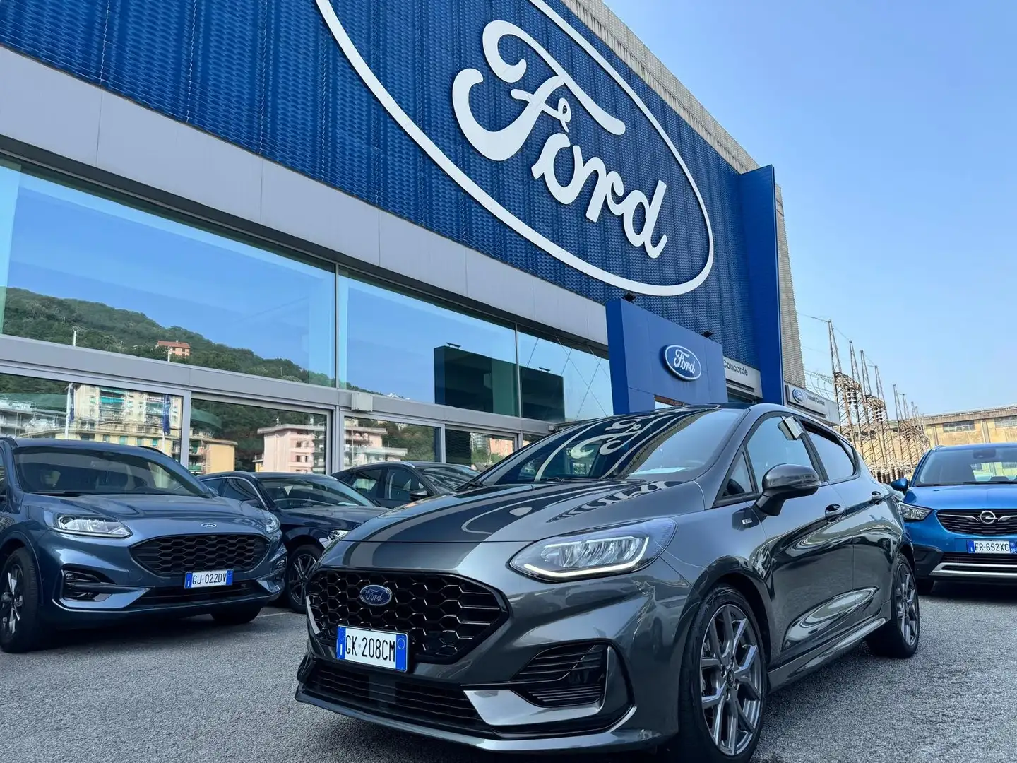 Ford Fiesta Fiesta 5p 1.0 ecoboost h ST-Line 125cv Grigio - 1