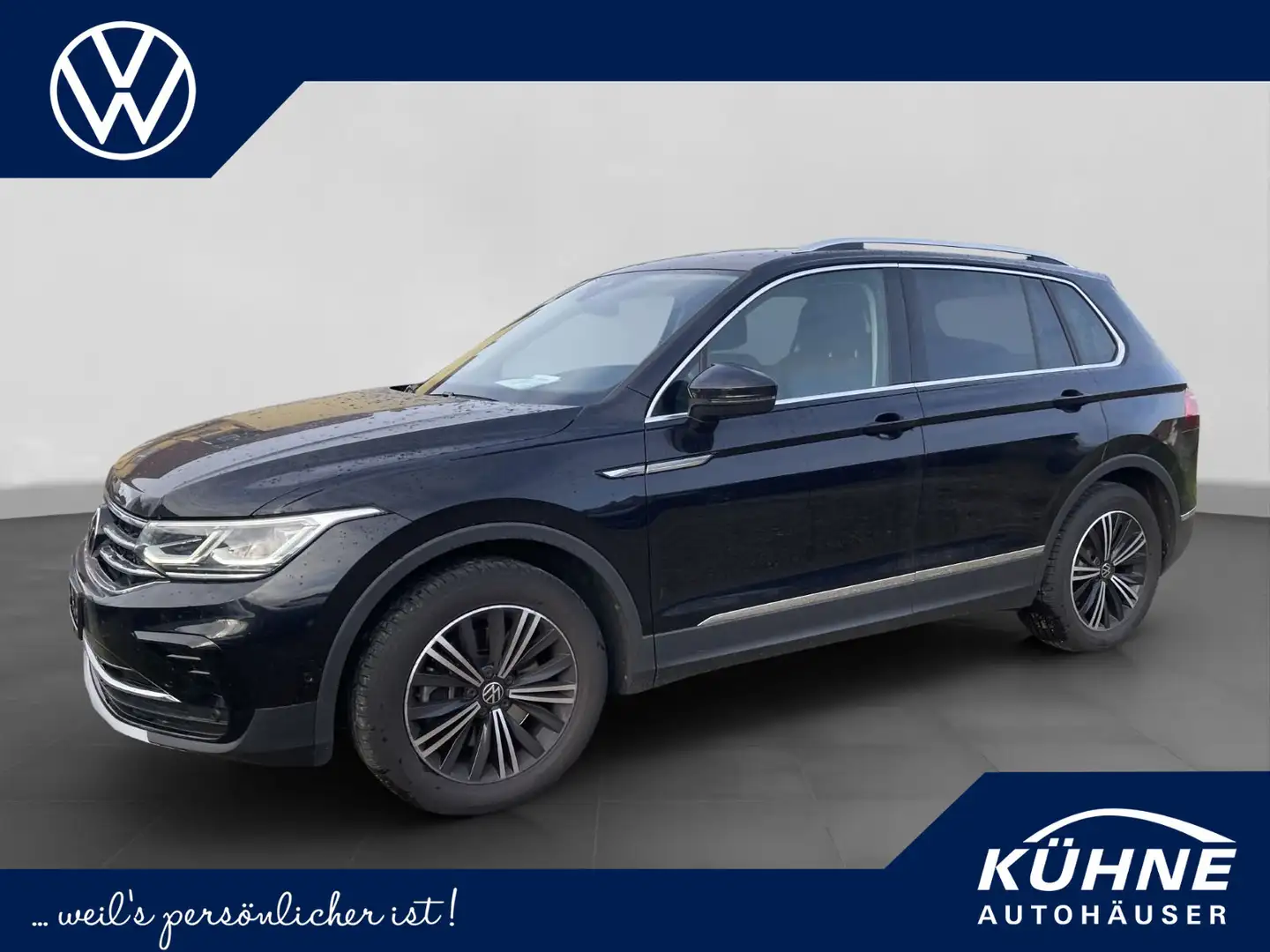 Volkswagen Tiguan Elegance 2.0 TDI DSG 4M | AHK IQ.LIGHT Schwarz - 1