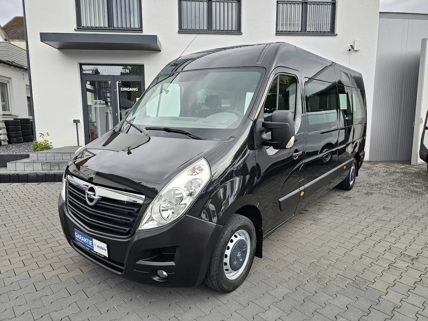 Opel Movano L3H2 11 Sitzer AHK AUS 1.HAND Noir - 1