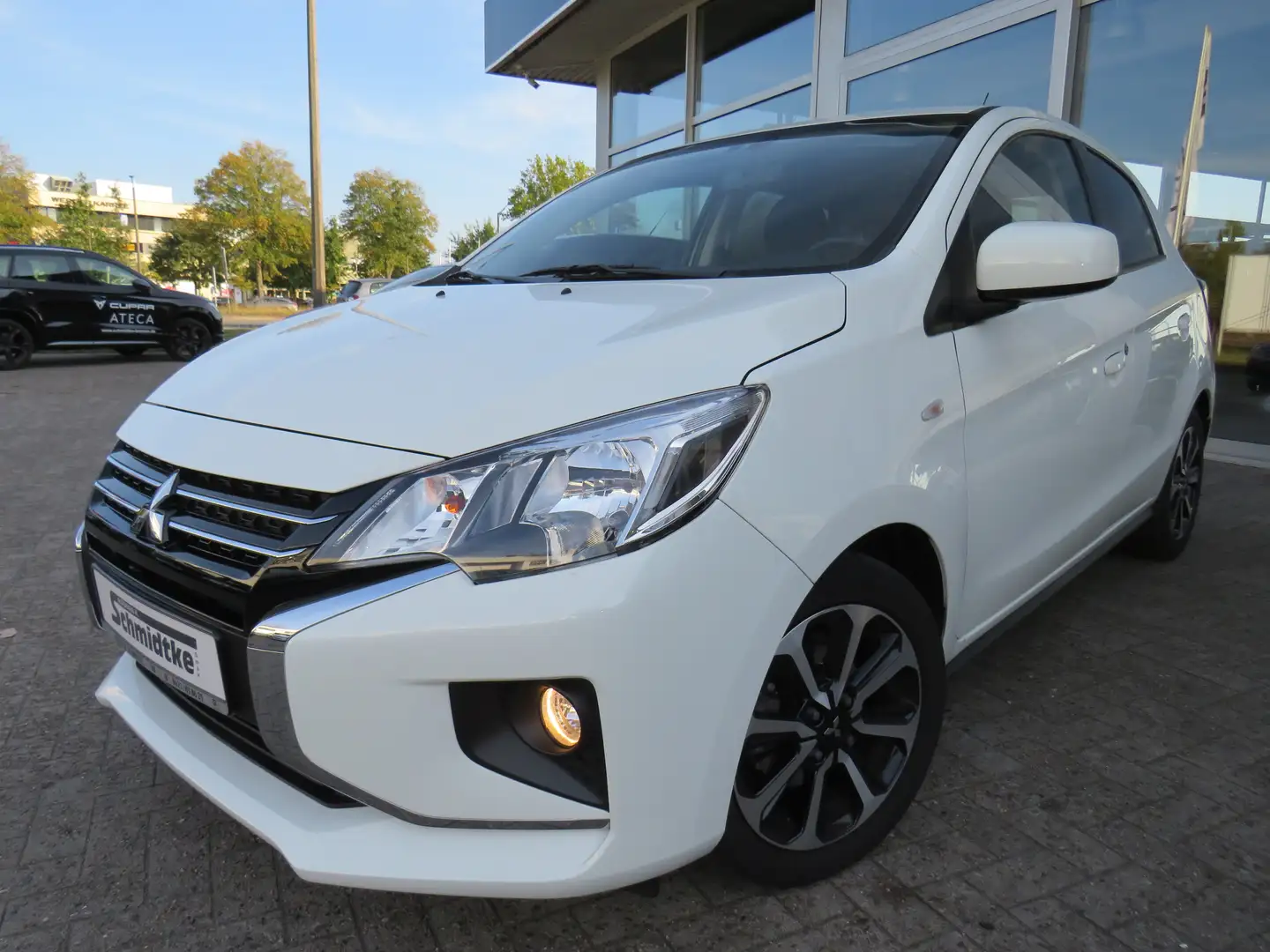 Mitsubishi Space Star Select+Fullink*Sitzh.*Kamera*1Hand Blanc - 1