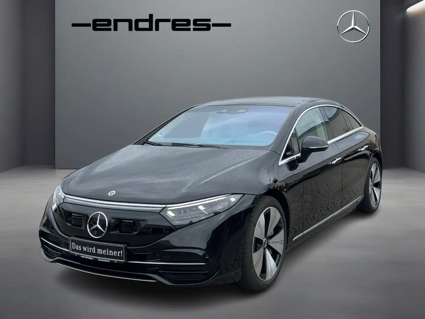 Mercedes-Benz EQS 580 4M Electric Art +Laser+ACC+EasyPack+ Schwarz - 1