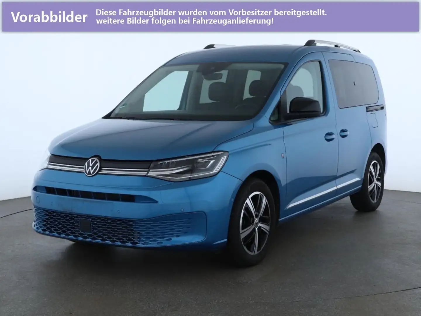 Volkswagen Caddy STYLE 2.0 TDI DSG (+EURO6+ACC-RADAR) Navi Blau - 1