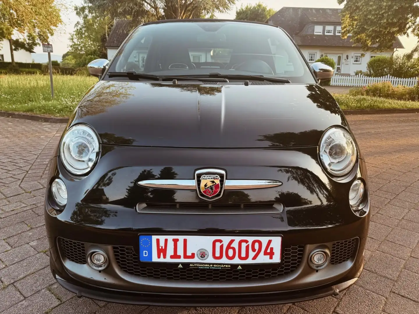 Abarth 595C /1. Hand/DAB+/Service neu/Leder/Soundsystem Noir - 2