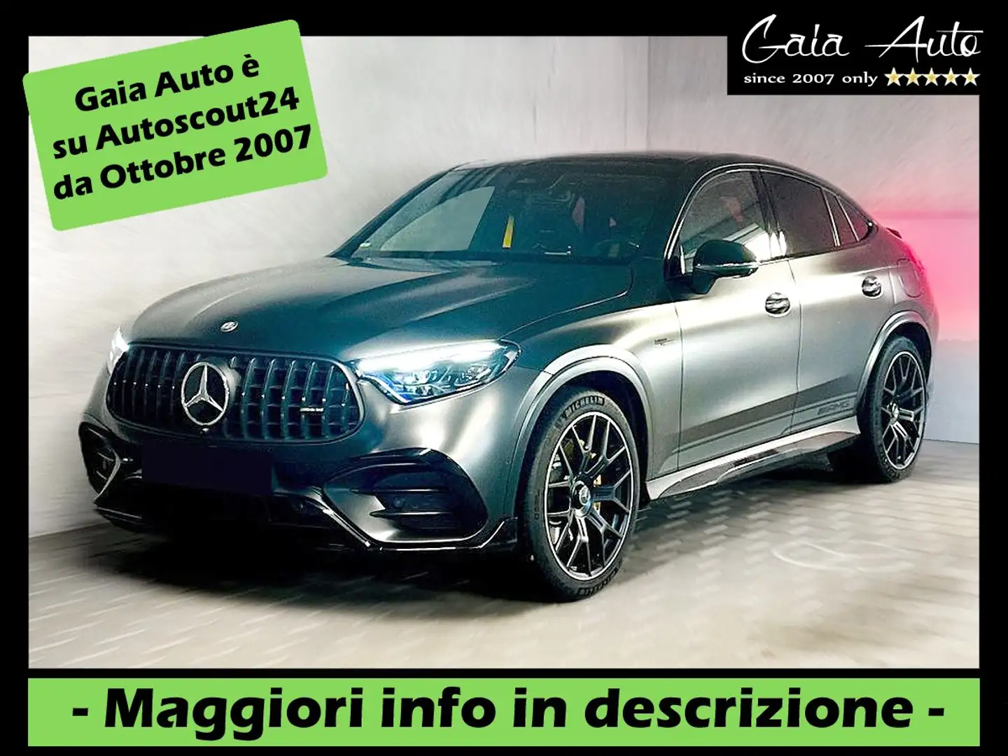 Mercedes-Benz GLC 63 AMG Coupe S e-performance Edition1 Grigio - 1