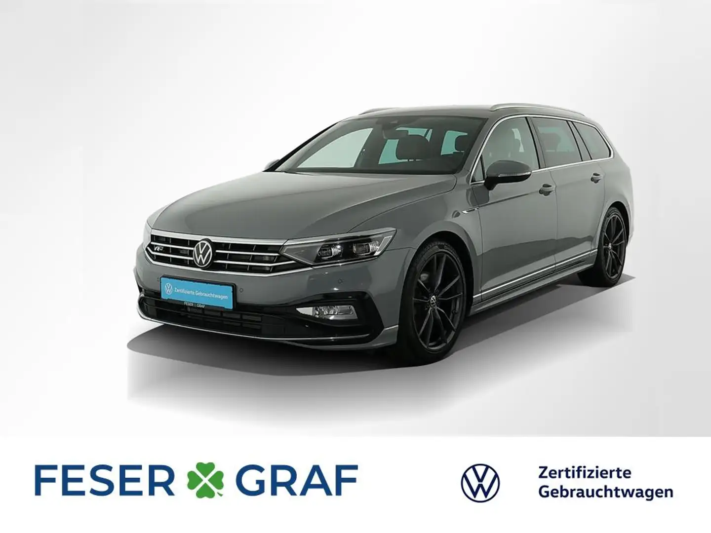 Volkswagen Passat Variant Elegance 4M 2.0 TDI DSG Navi StHz Leder Grau - 1