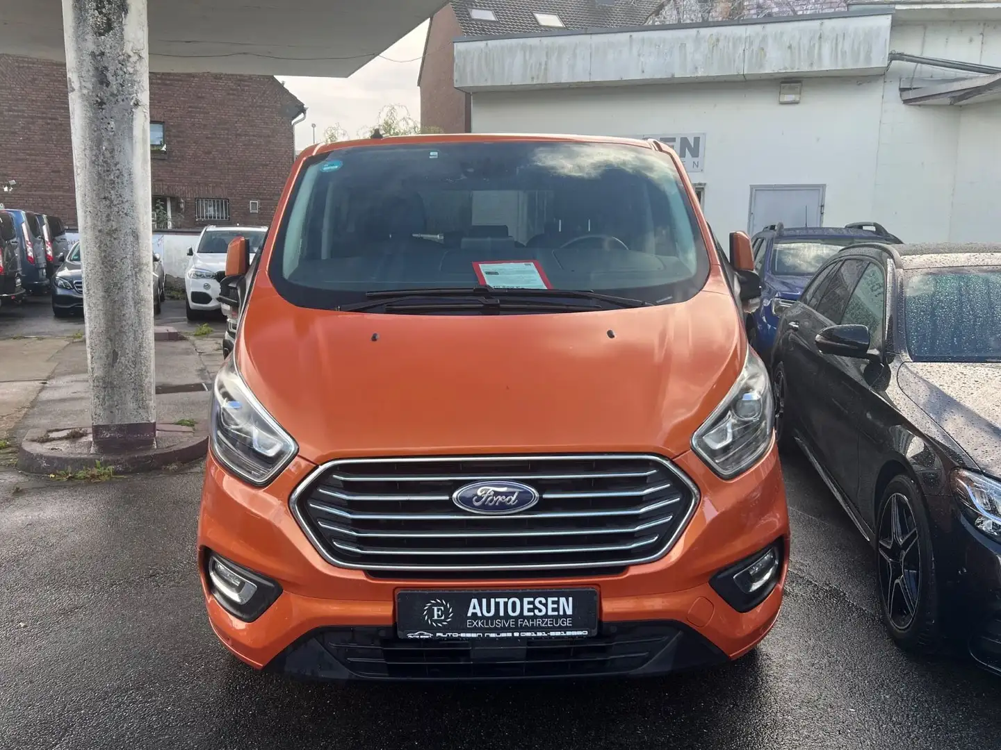 Ford Tourneo Custom Titanium X L1+8-SITZER+KAMERA+AHK Оранжевый - 2