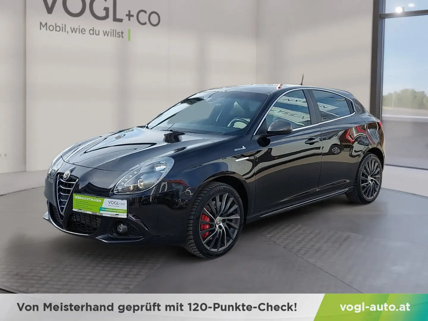 Alfa Romeo Giulietta Distinctive 1,4 TB QV-Line Schwarz - 1