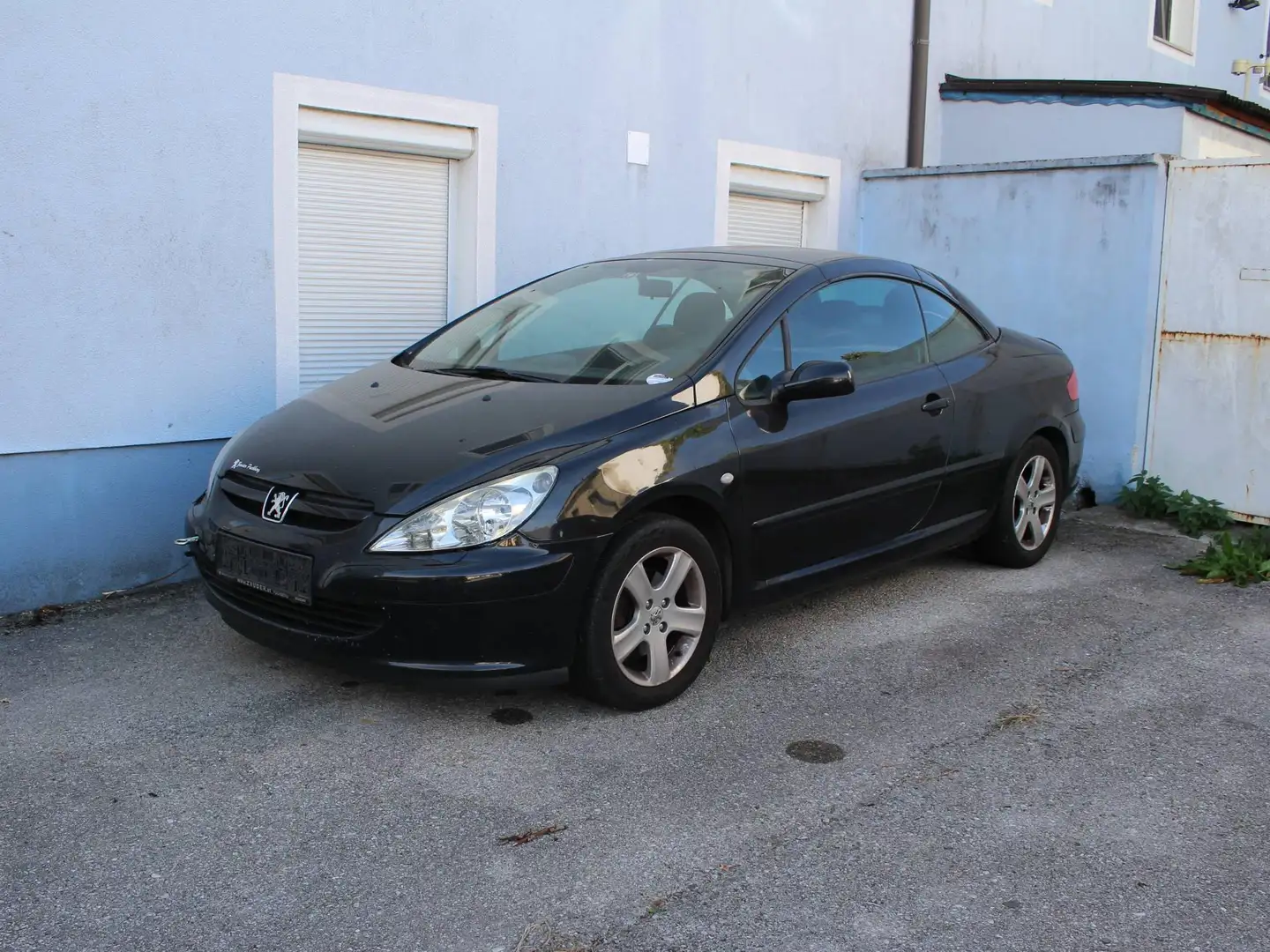 Peugeot 307 CC - Cabrio -2,0 Benzin - Motorschaden- Nicht Fahrbereit ! Schwarz - 1