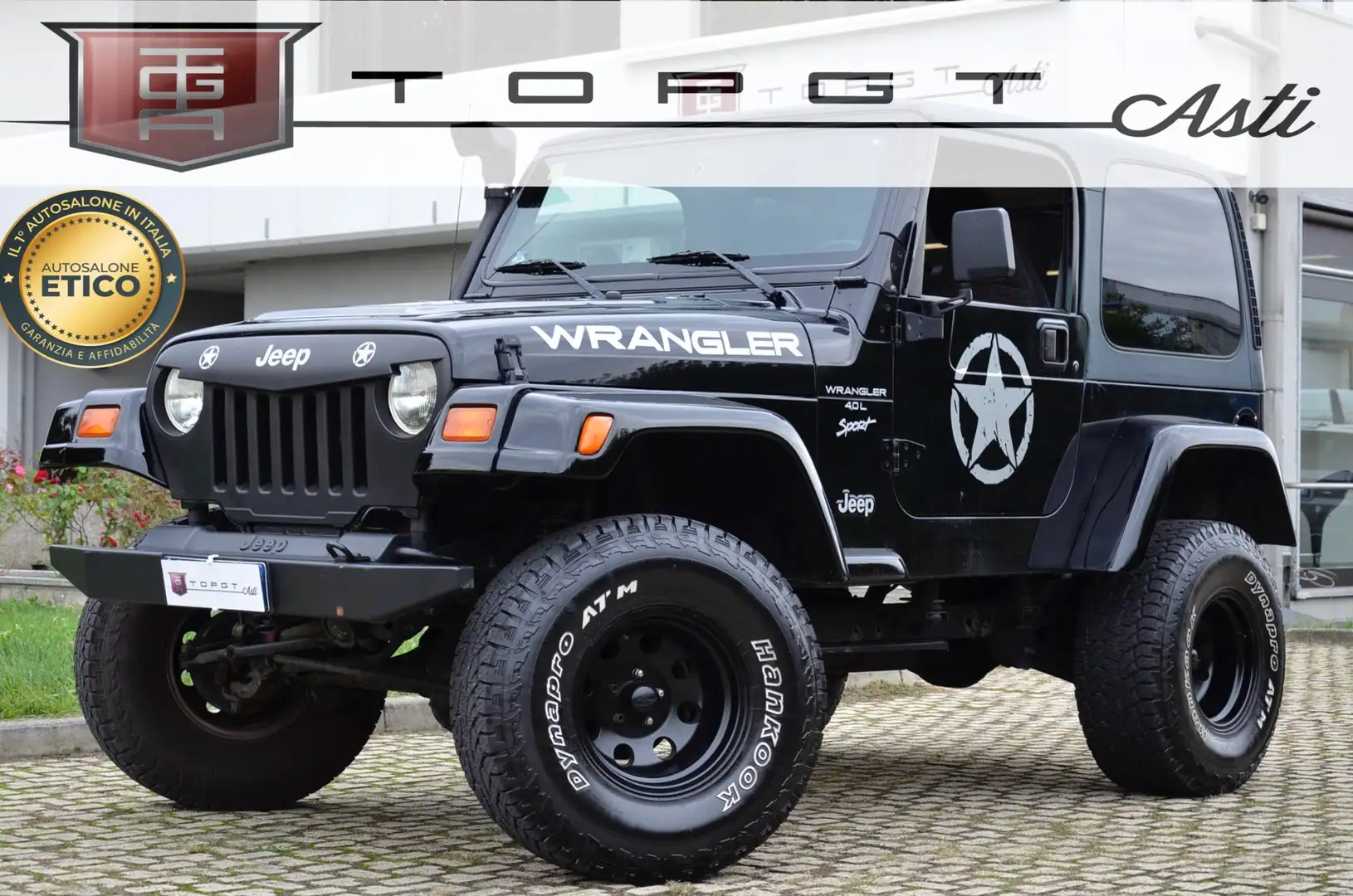 Jeep Wrangler Hard Top 4.0 Sport, CONSERVATA, BUONE CONDIZIONI Fekete - 1