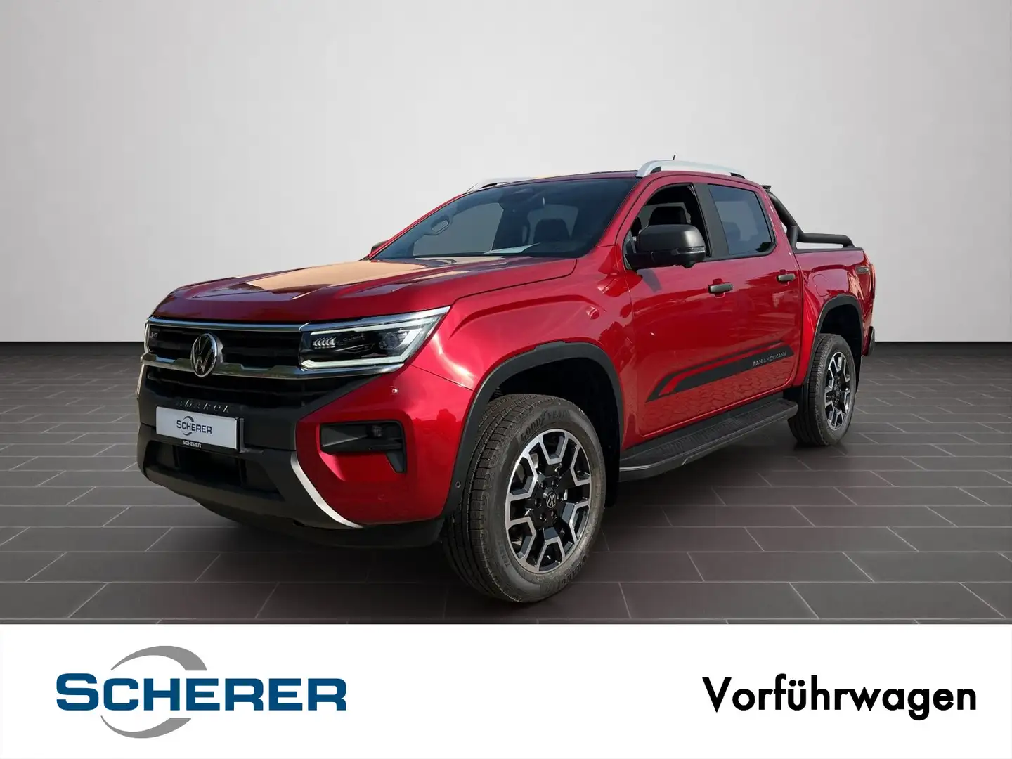 Volkswagen Amarok 3,0l V6 TDI 4Motion "PanAmericana" Leder, Rot - 1