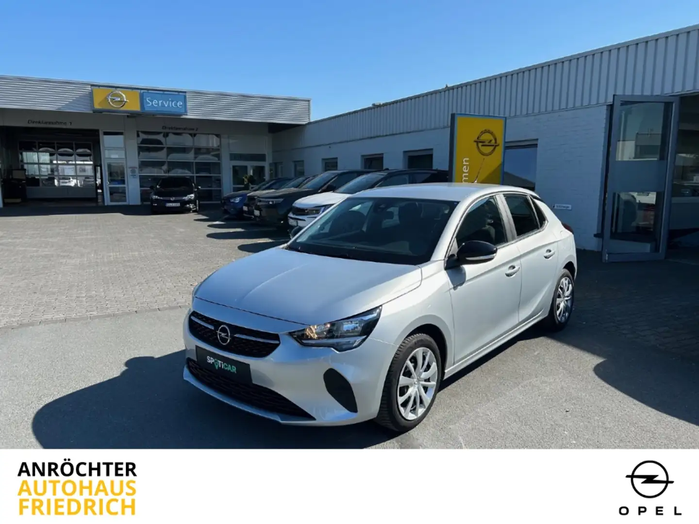 Opel Corsa F 1.2 Edition  SHZ, Allwetterreifen, PDC Argent - 1
