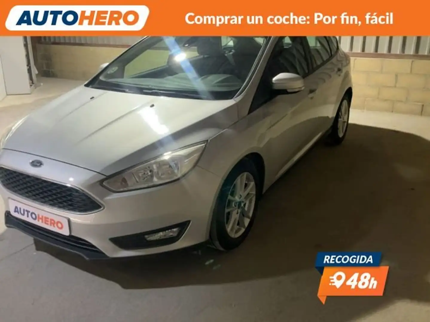 Ford Focus 1.6TDCi Trend+ 115 Plateado - 1