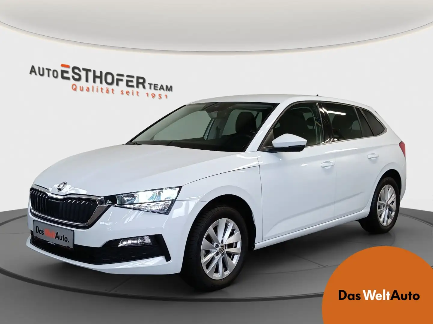 Skoda Scala Ambition TSI DSG Weiß - 1