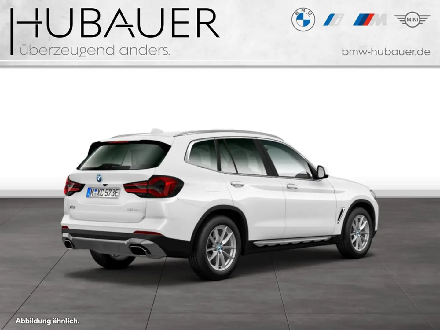 BMW X3 xDrive30e [Live Cockpit+, ACC, RFK, SHZ, LRH] Weiß - 2