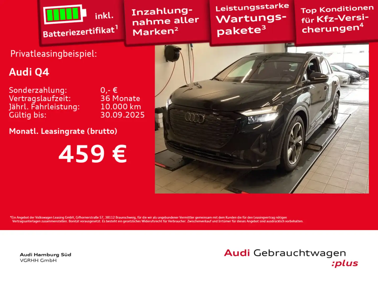 Audi 45 e-tron qu 2xS LINE/SOH100%/WÄRMEPUMPE/LM20 Schwarz - 1