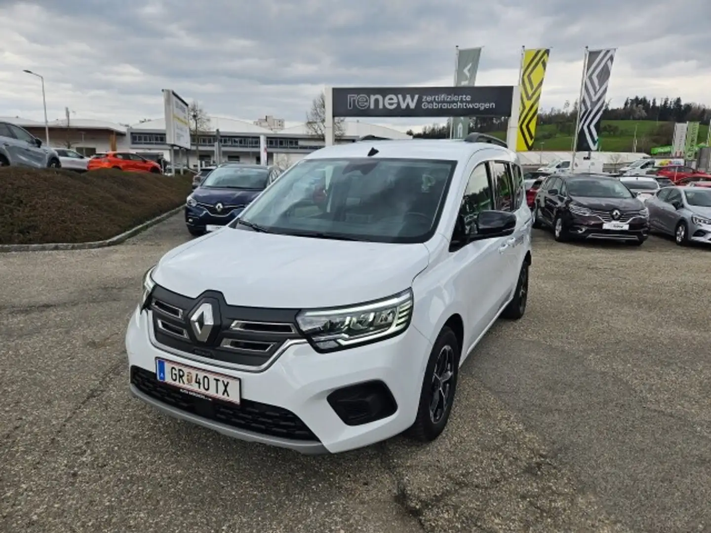 Renault Kangoo KANGOO PKW E-TECH EL TECHNO EV45 22kW L1 Weiß - 1