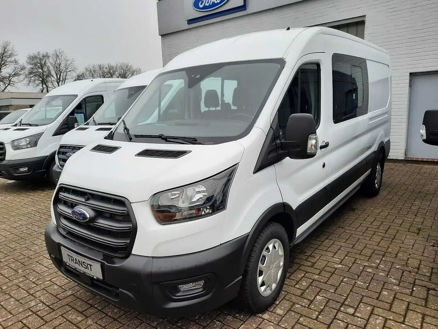 Ford Transit 350 L3 K-Doka Trend Weiß - 1
