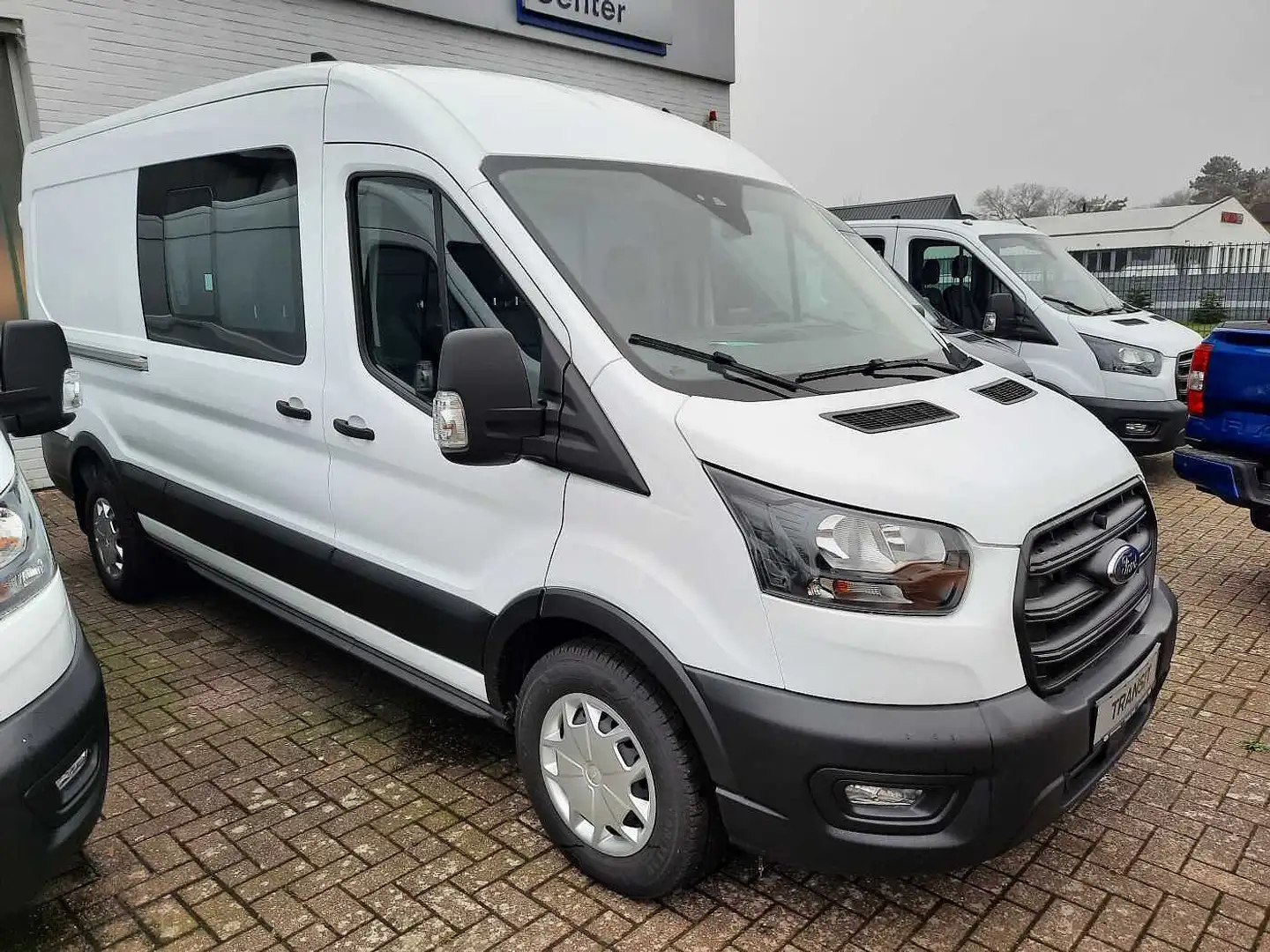 Ford Transit 350 L3 K-Doka Trend Weiß - 2