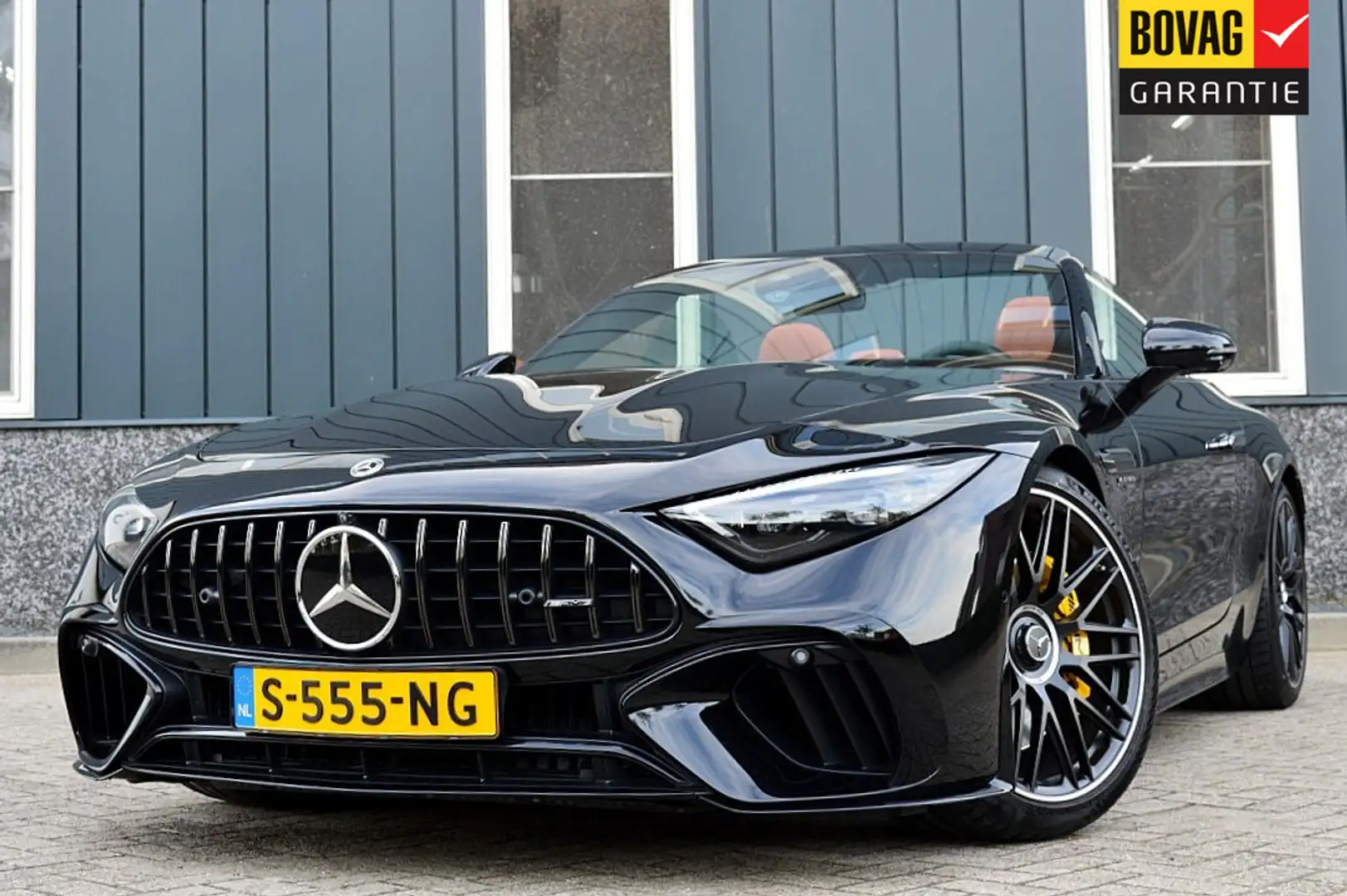 Mercedes-Benz SL-klasse Roadster 63 4MATIC+ Leder Led Stoel mass Noir - 1