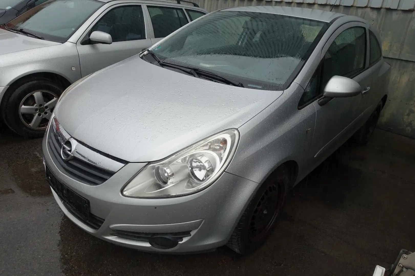 Opel Corsa D Edition*KLIMA*SERVO*ZV*KEIN TÜV* Argent - 1