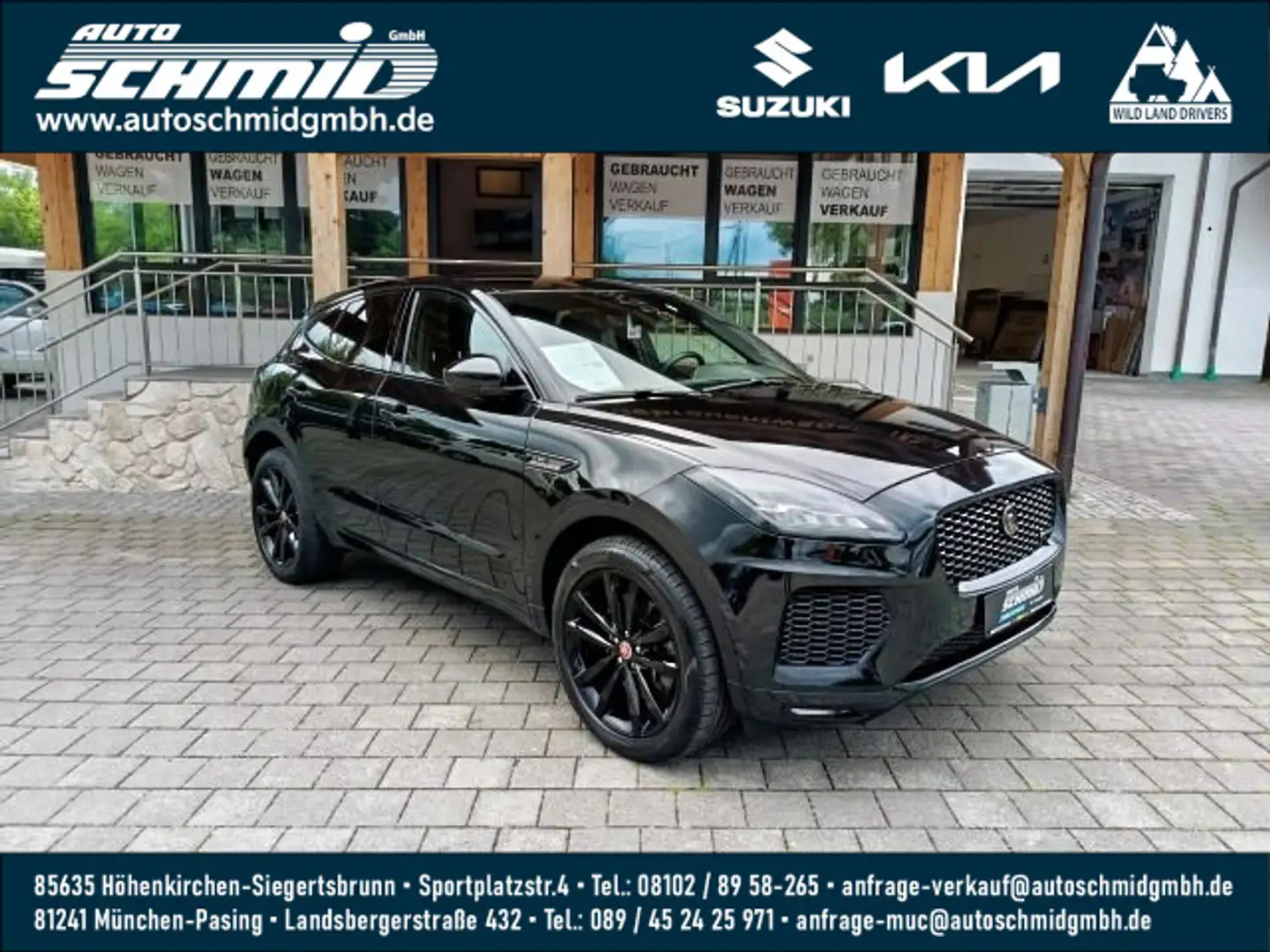 Jaguar E-Pace E-PACE  AW D240 R-Dynamic SE Zwart - 1