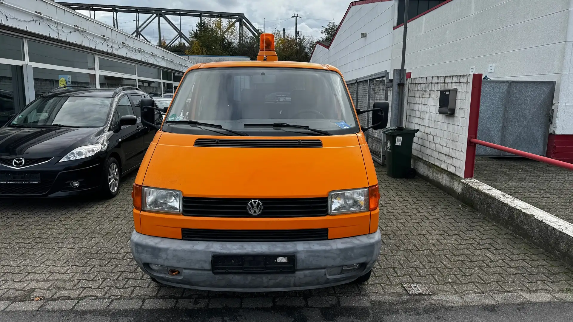 Volkswagen T4 Pritsche Doppelkabine * LPG * TÜV NEU * narančasta - 2
