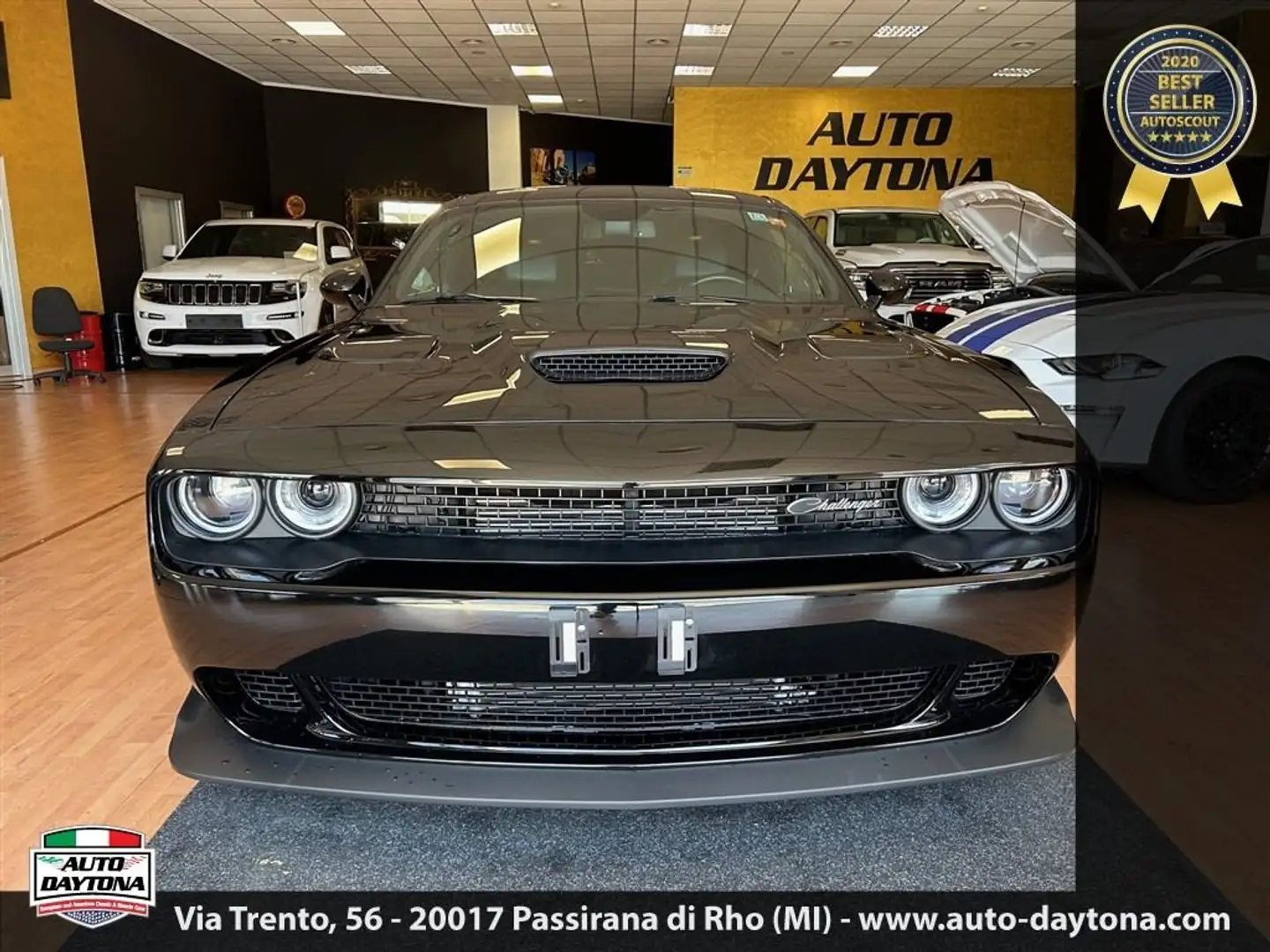 Dodge Challenger 6.4 V8 HEMI SRT SCAT-BACK / ORIGINAL Nero - 1