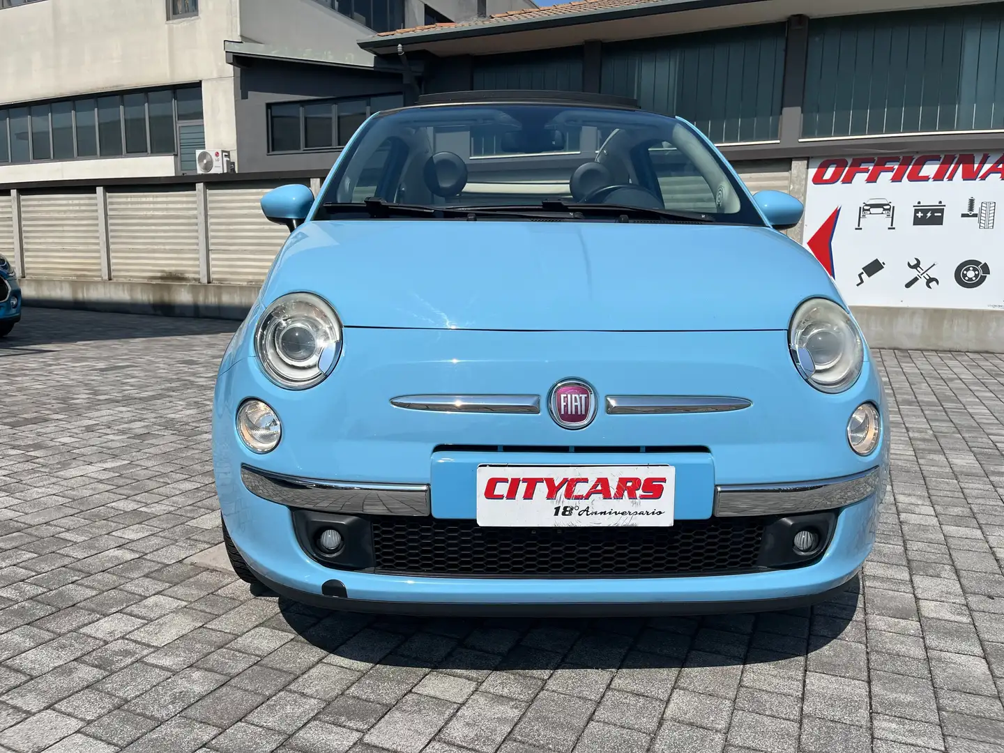 Fiat 500C 0.9 t.air t. Sport 85cv Blu/Azzurro - 2