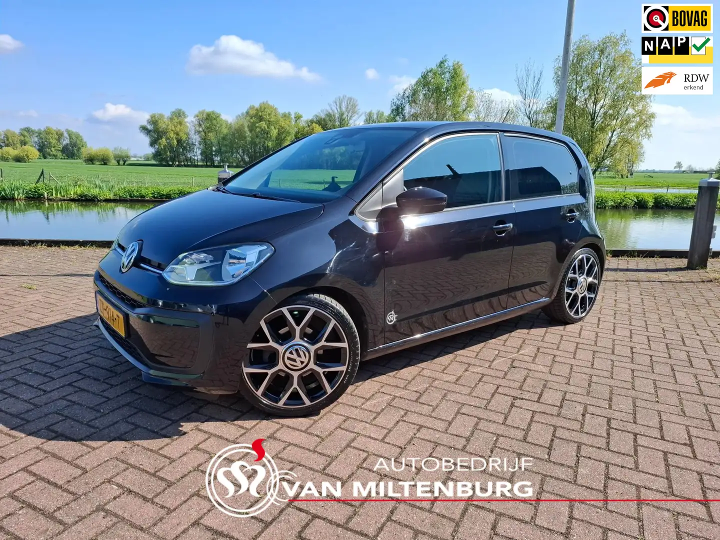 Volkswagen up! 1.0 BMT move up! Airco GTi velgen verlaagd Privacy Zwart - 1