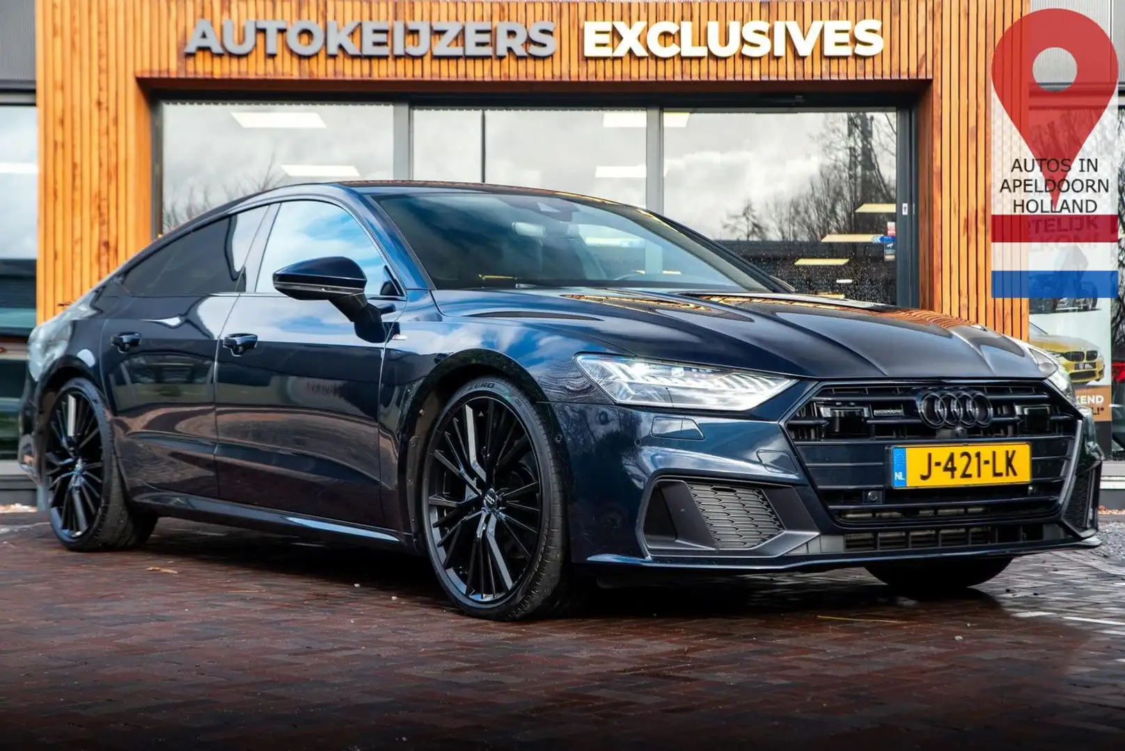 Audi A7 Sportback 45 TFSI quattro Pro Line S 360 kame Blau - 1
