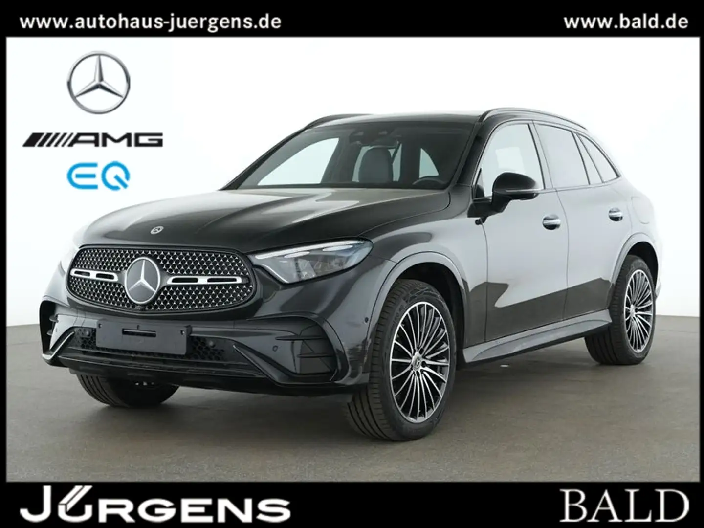Mercedes-Benz GLC 400 e 4M AMG-Sport/Pano/Burm/AHK/Night/20' Чорний - 2