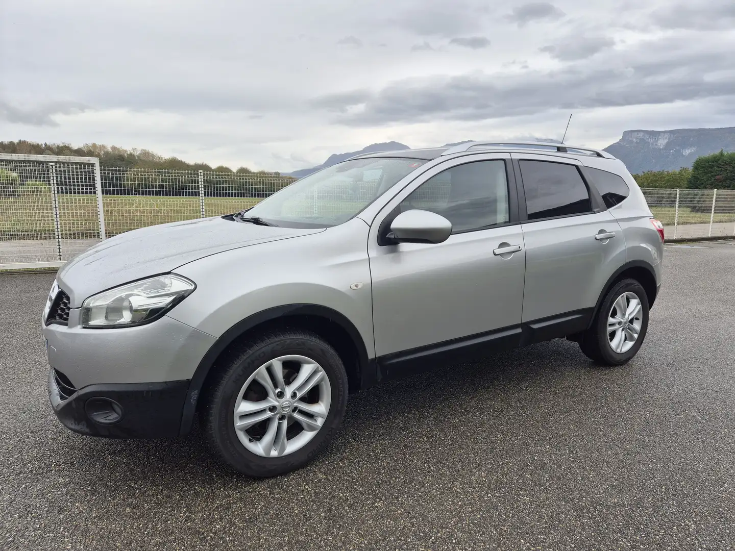 Nissan Qashqai+2 QASHQAI 2 1.5 dCi 110 FAP TEKNA Argent - 1