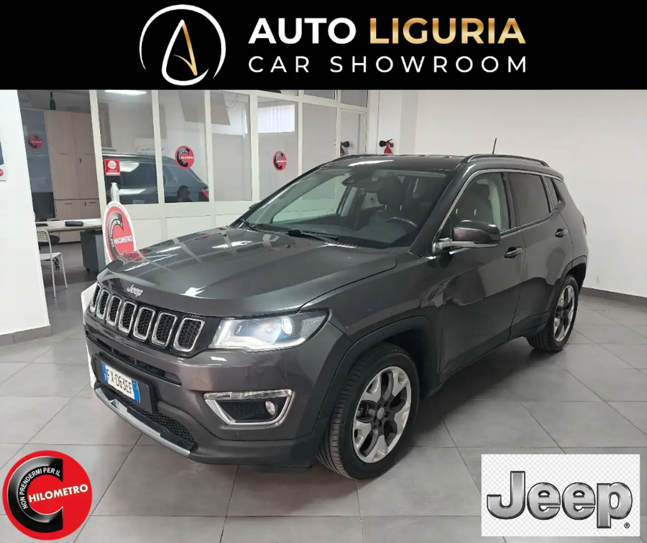 Jeep Compass 1.6 Multijet II 2WD Limited NAVI RETRO Grigio - 1