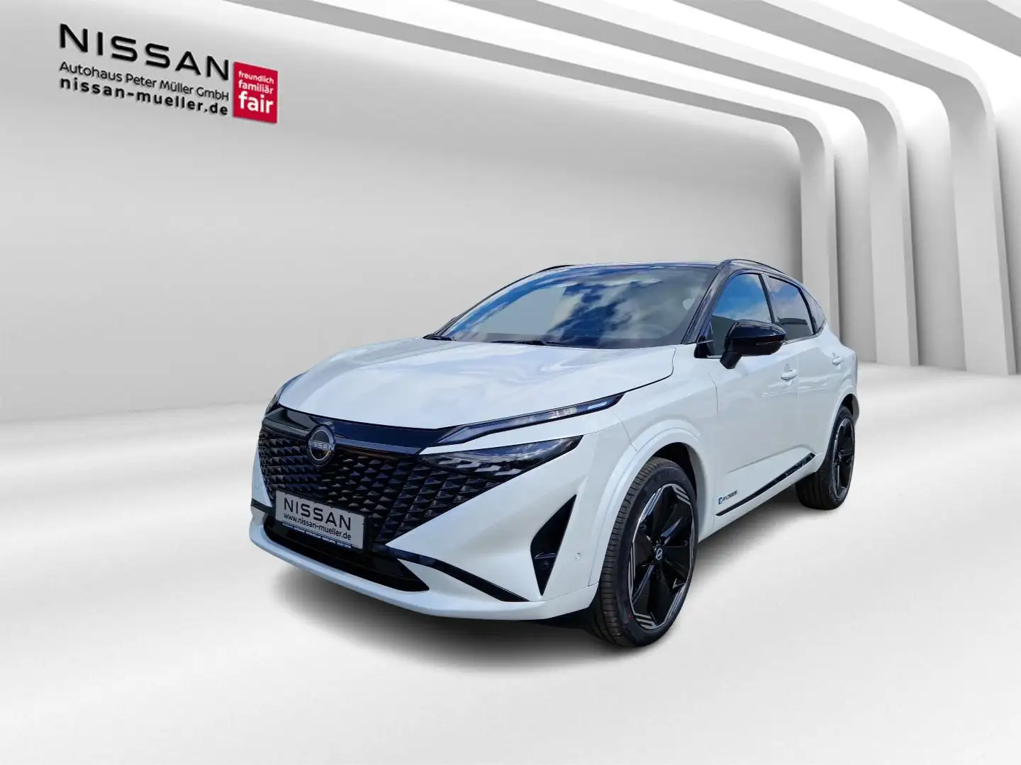 Nissan Qashqai 1.5 VC-T e-POWER 190PS 4x2 N-Design Komfort+ Bose Белый - 1