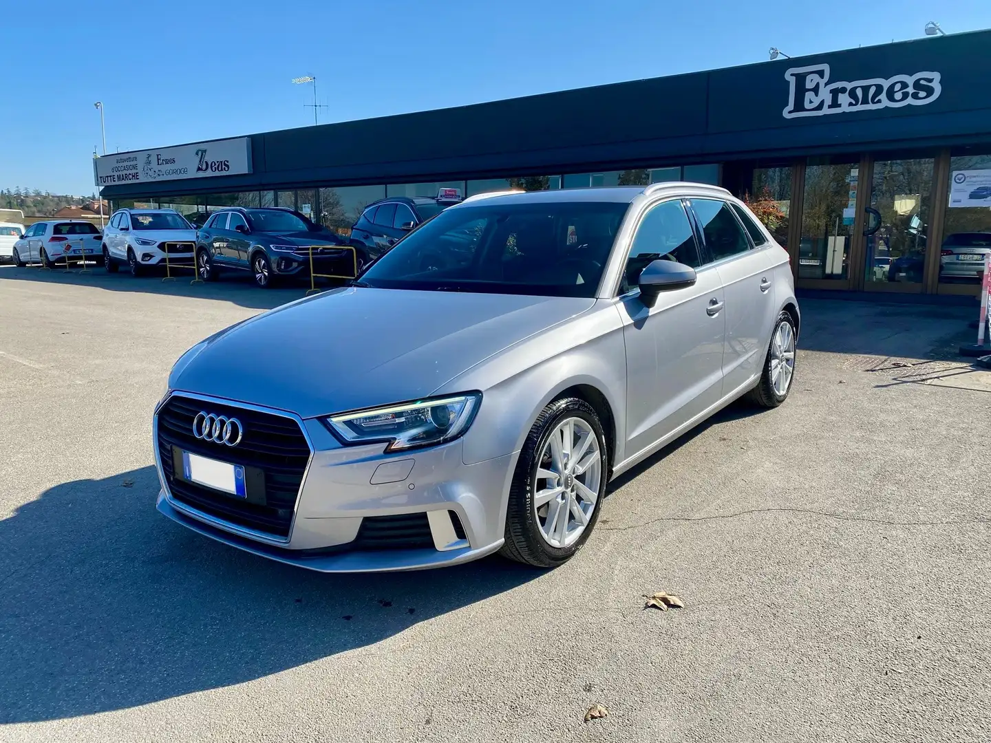 Audi A3 A3 Sportback 30 1.6 tdi Admired 116cv s-tronic Argento - 1
