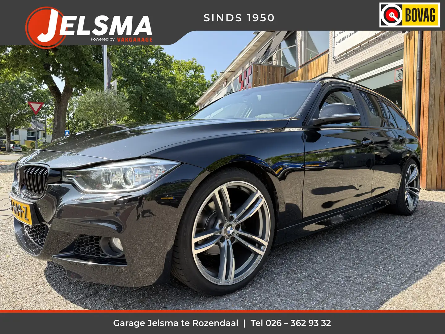 BMW 316 3-serie Touring 316i Executive 136pk M-sport, Clim Zwart - 1